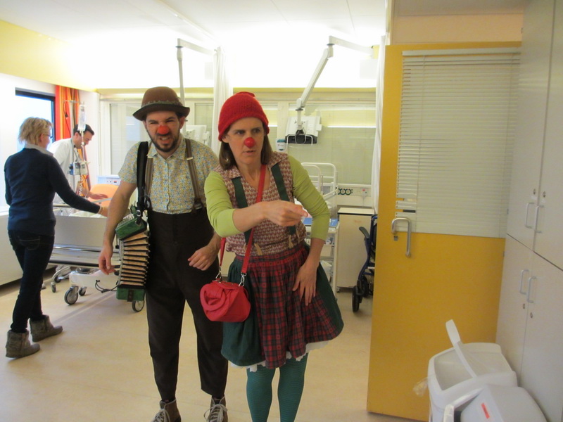 Cliniclowns komen langs