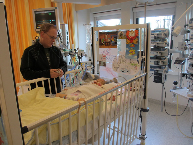 Papa en mama waren gelukkig dicht bij me