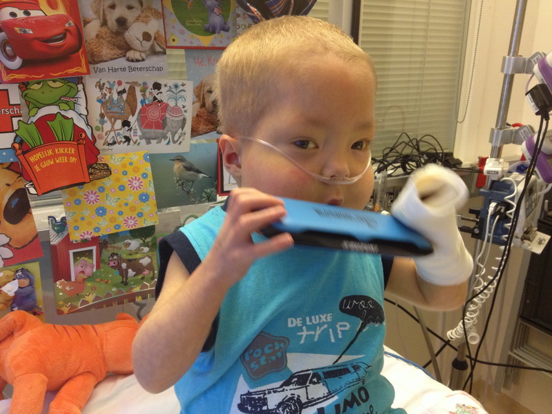 Mond harmonica gekregen